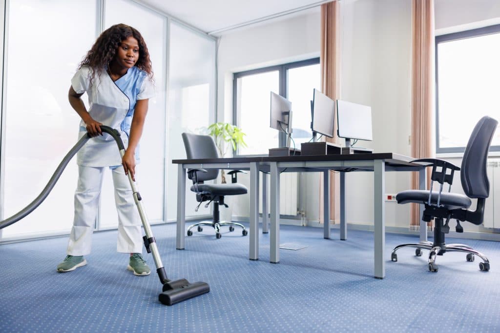 Commercial office cleaning services